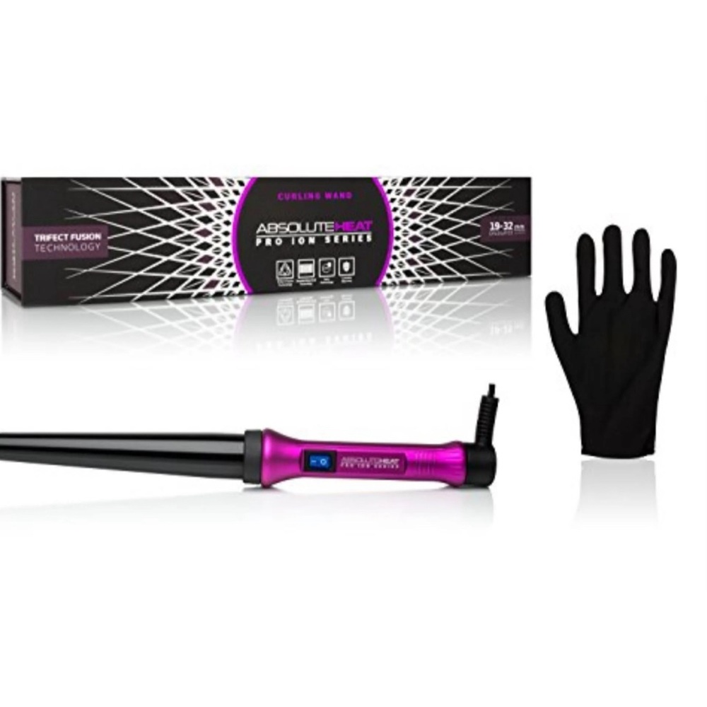 19mm/25mm Revolution Clipless Curling Iron (with Heat Glove Included)